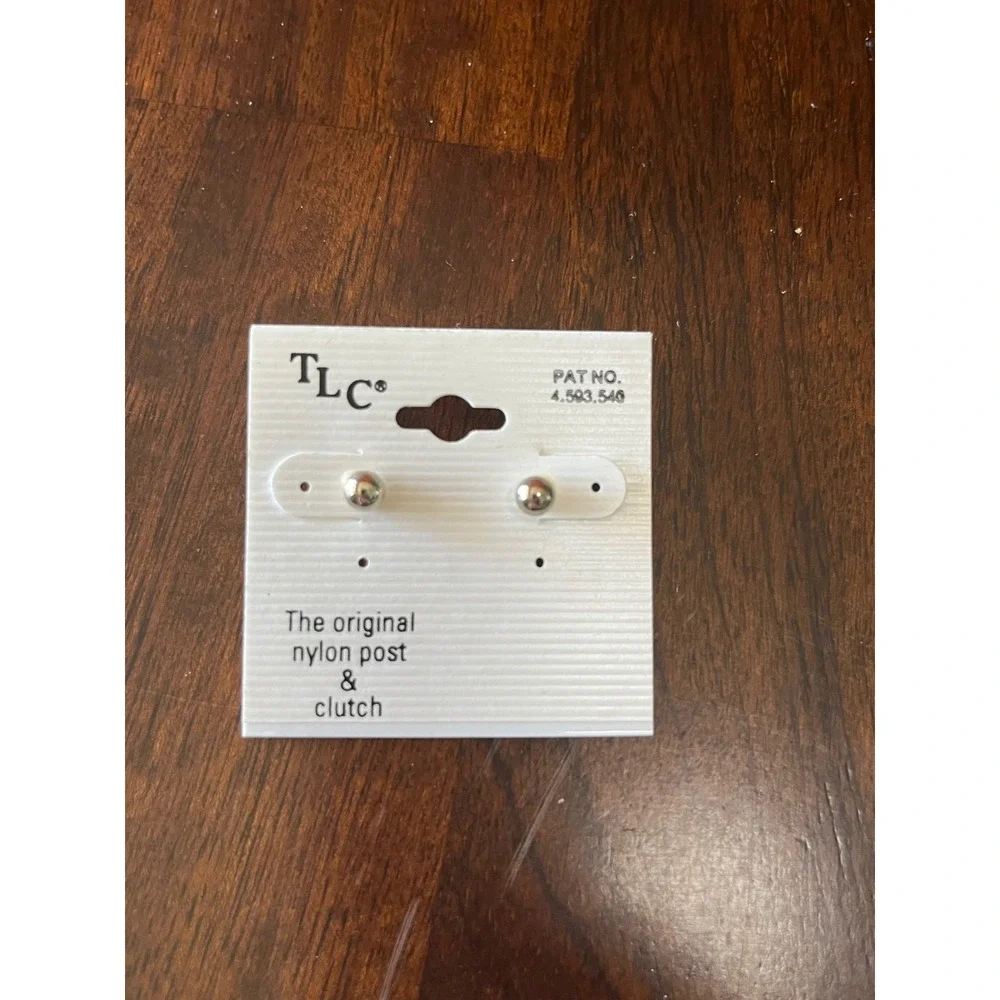 TLC Sensitive Ears Earring 12 Pairs Nylon Post Studs Hoops Dangles Mixed Style